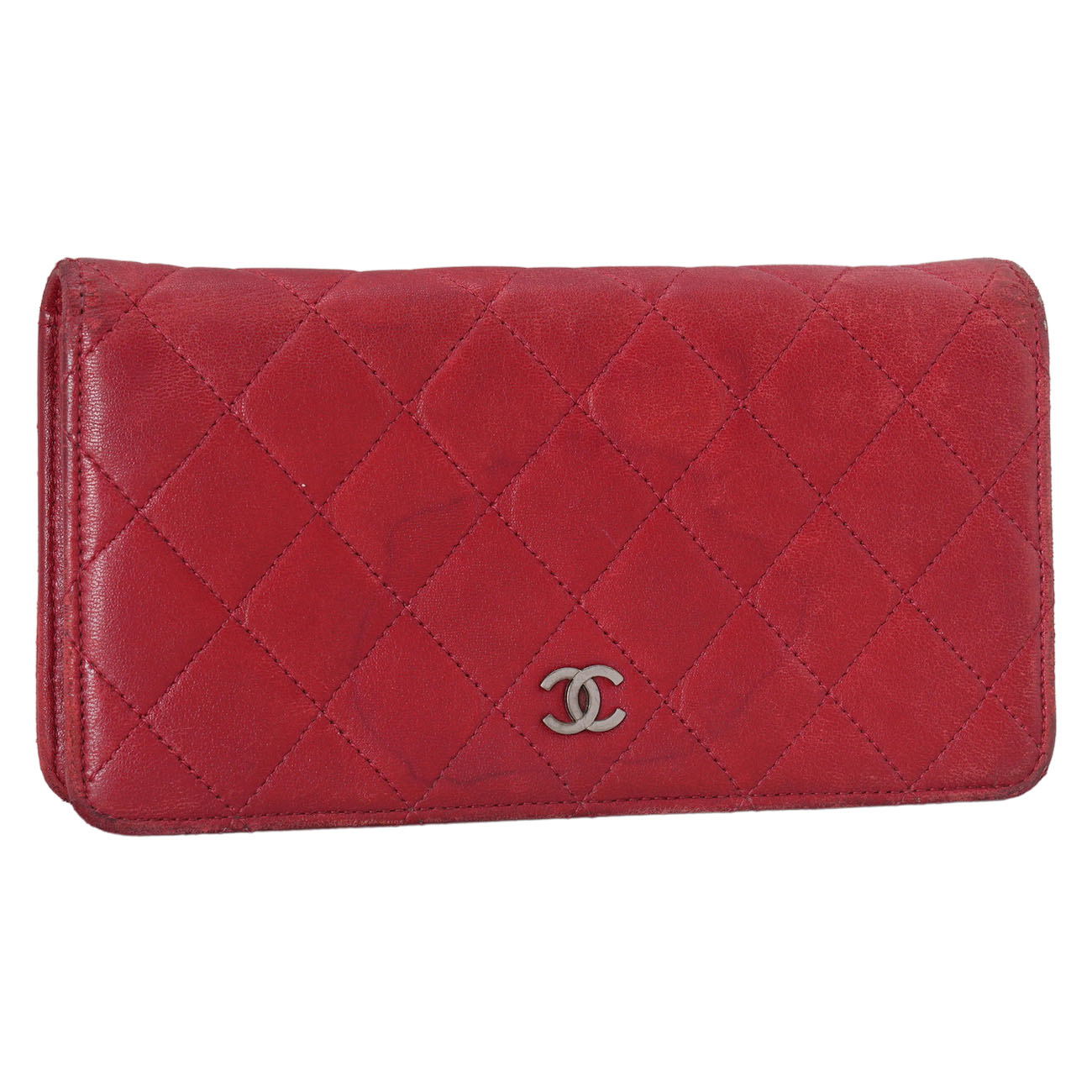 CHANEL(USED)샤넬 램스킨 클래식 장지갑