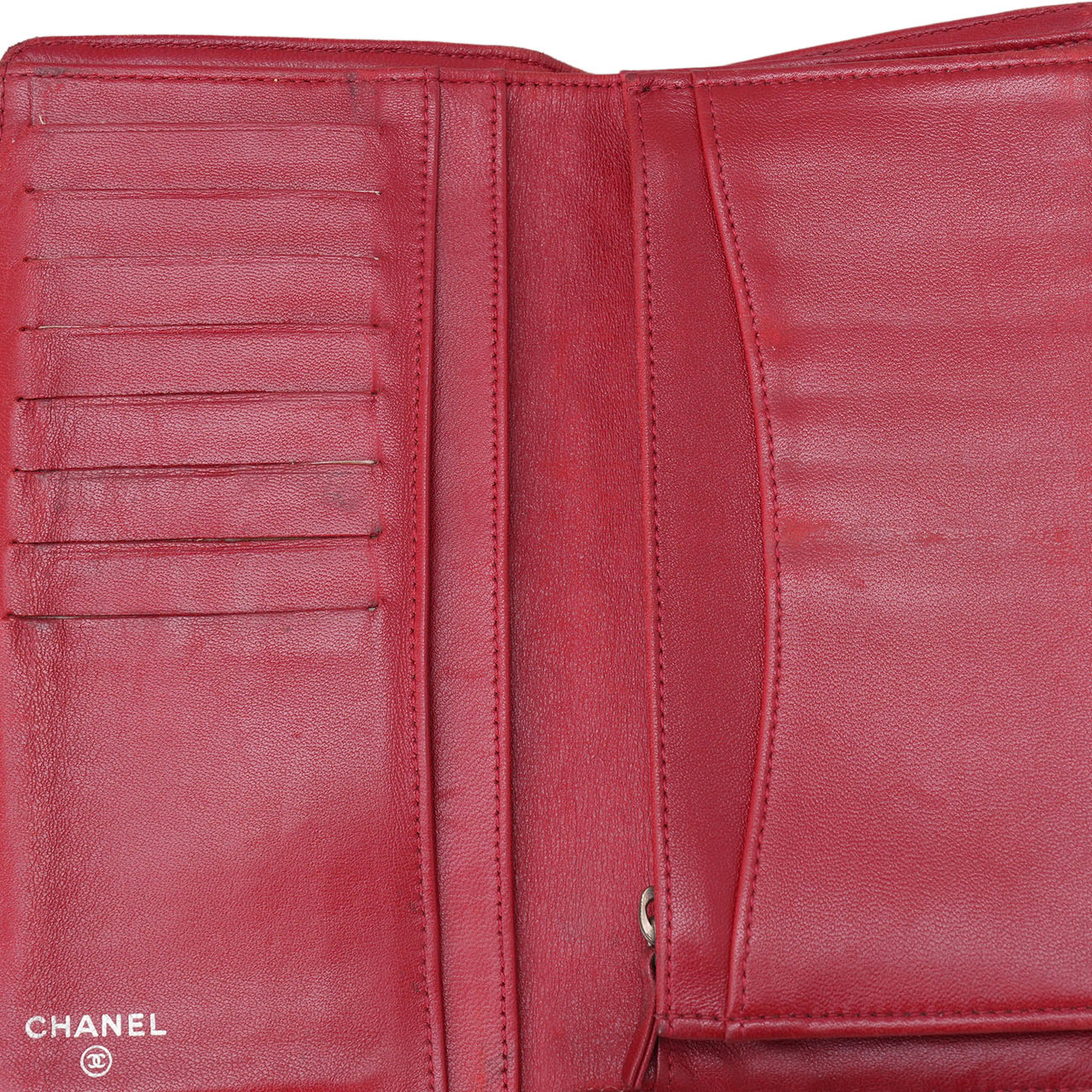 CHANEL(USED)샤넬 램스킨 클래식 장지갑