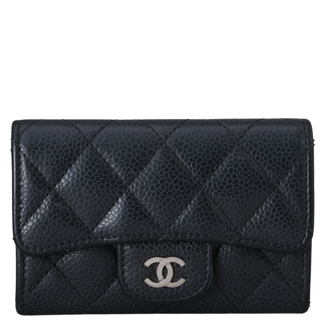 CHANEL(USED)샤넬 캐비어 클래식 카드지갑