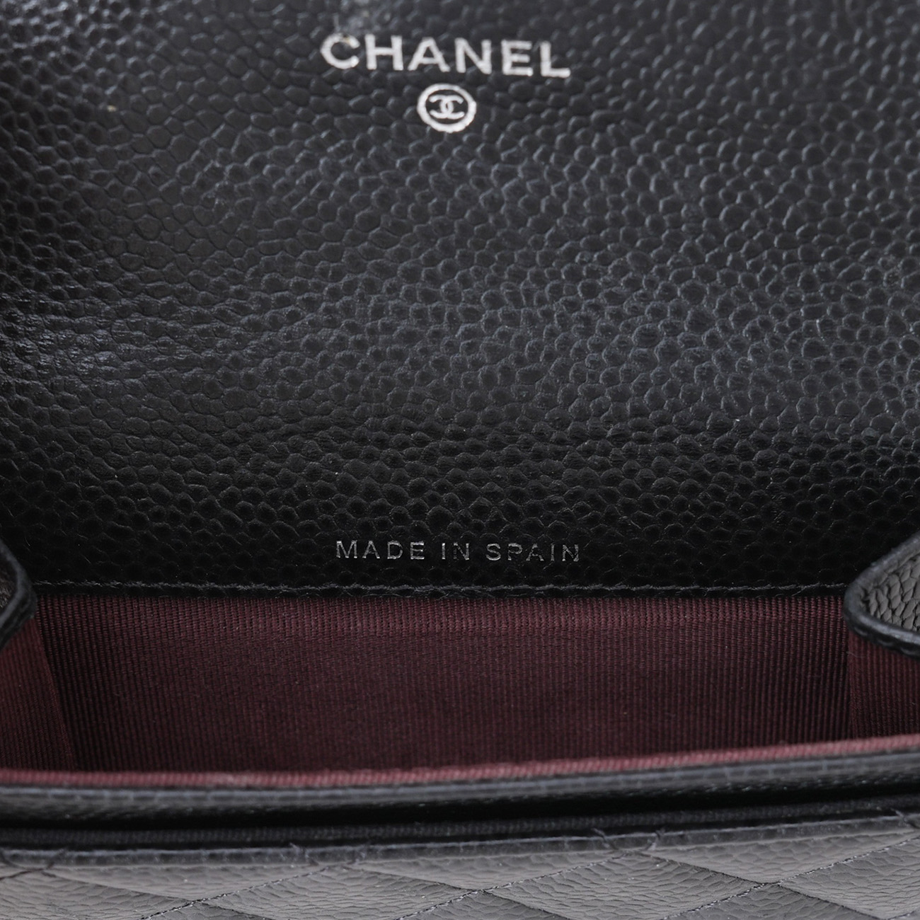 CHANEL(USED)샤넬 캐비어 클래식 카드지갑