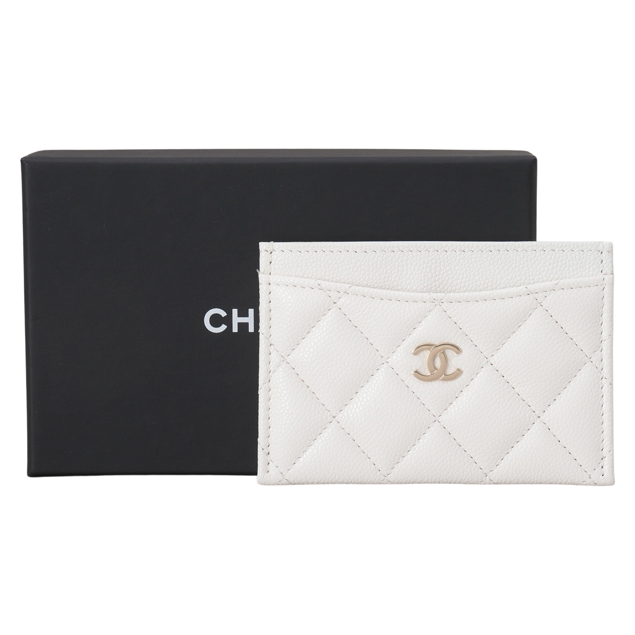 CHANEL(USED)샤넬 캐비어 카드슬롯