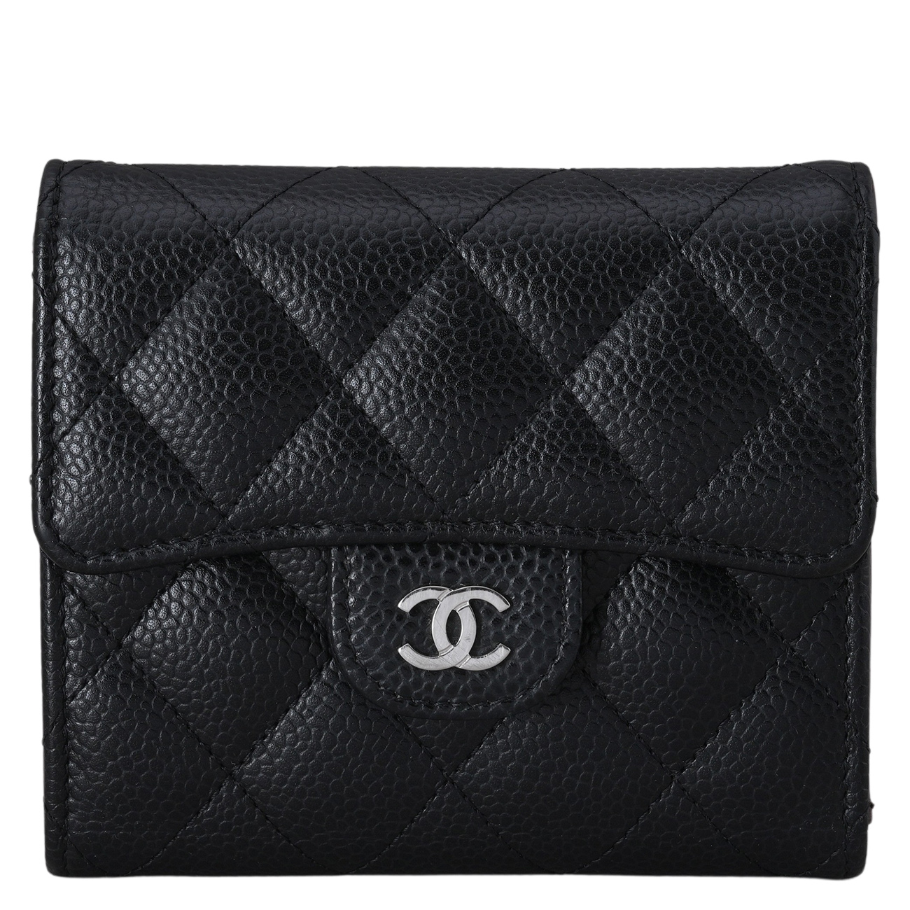CHANEL(USED)샤넬 캐비어 클래식 반지갑
