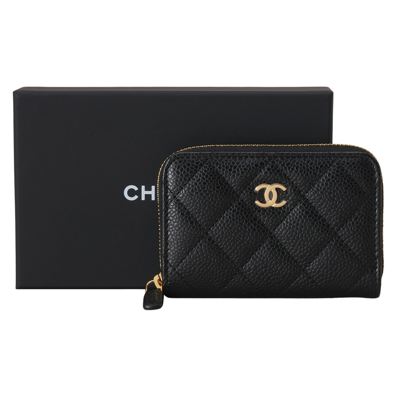 CHANEL(NEW)샤넬 AP0216 캐비어 클래식 지퍼 카드지갑 (새상품) NEW PRODUCT