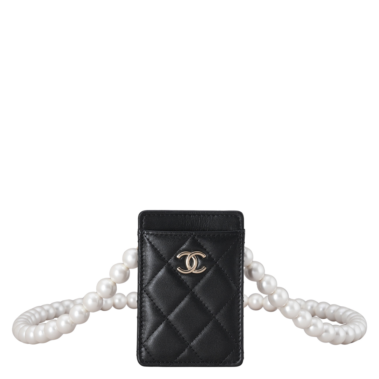 CHANEL(USED)샤넬 진주 카드지갑