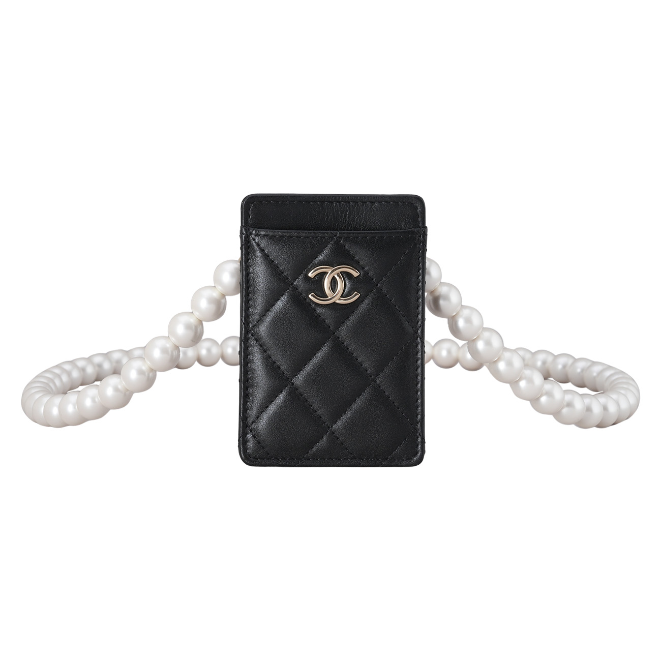CHANEL(USED)샤넬 진주 카드지갑