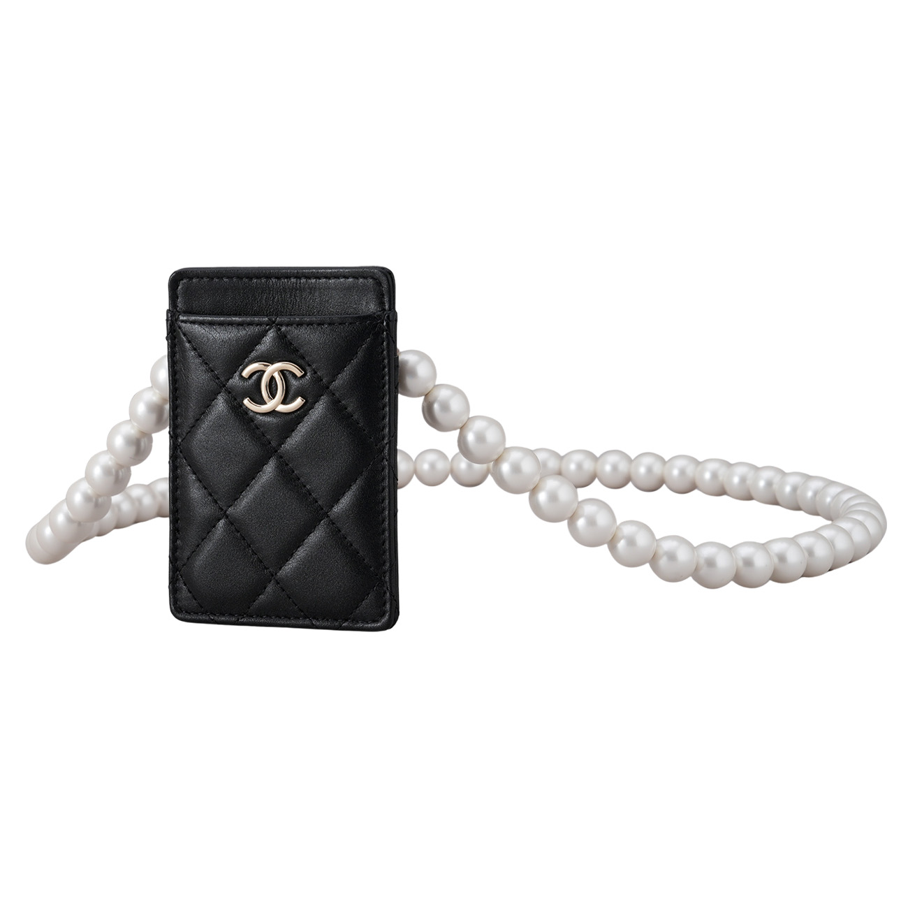 CHANEL(USED)샤넬 진주 카드지갑