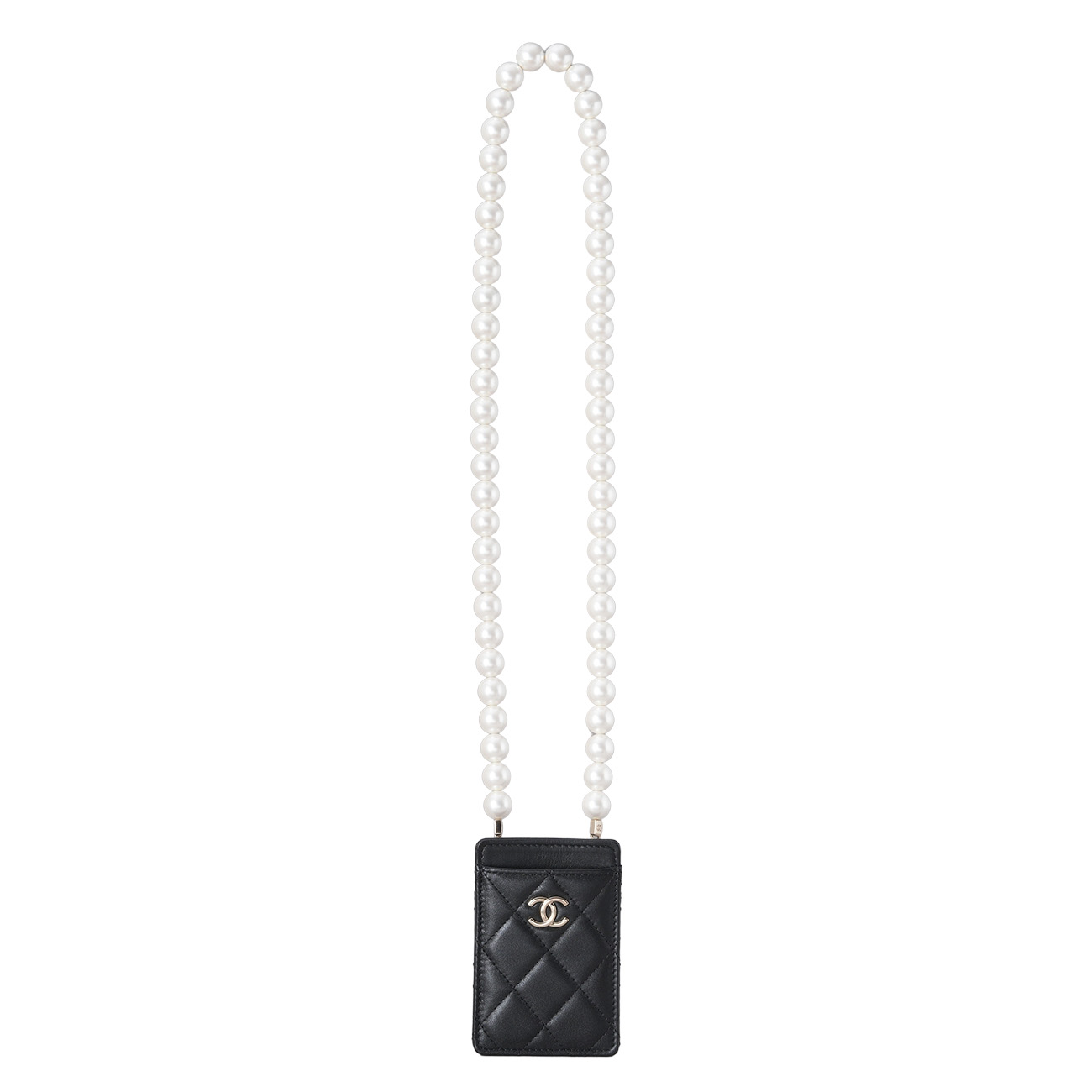 CHANEL(USED)샤넬 진주 카드지갑