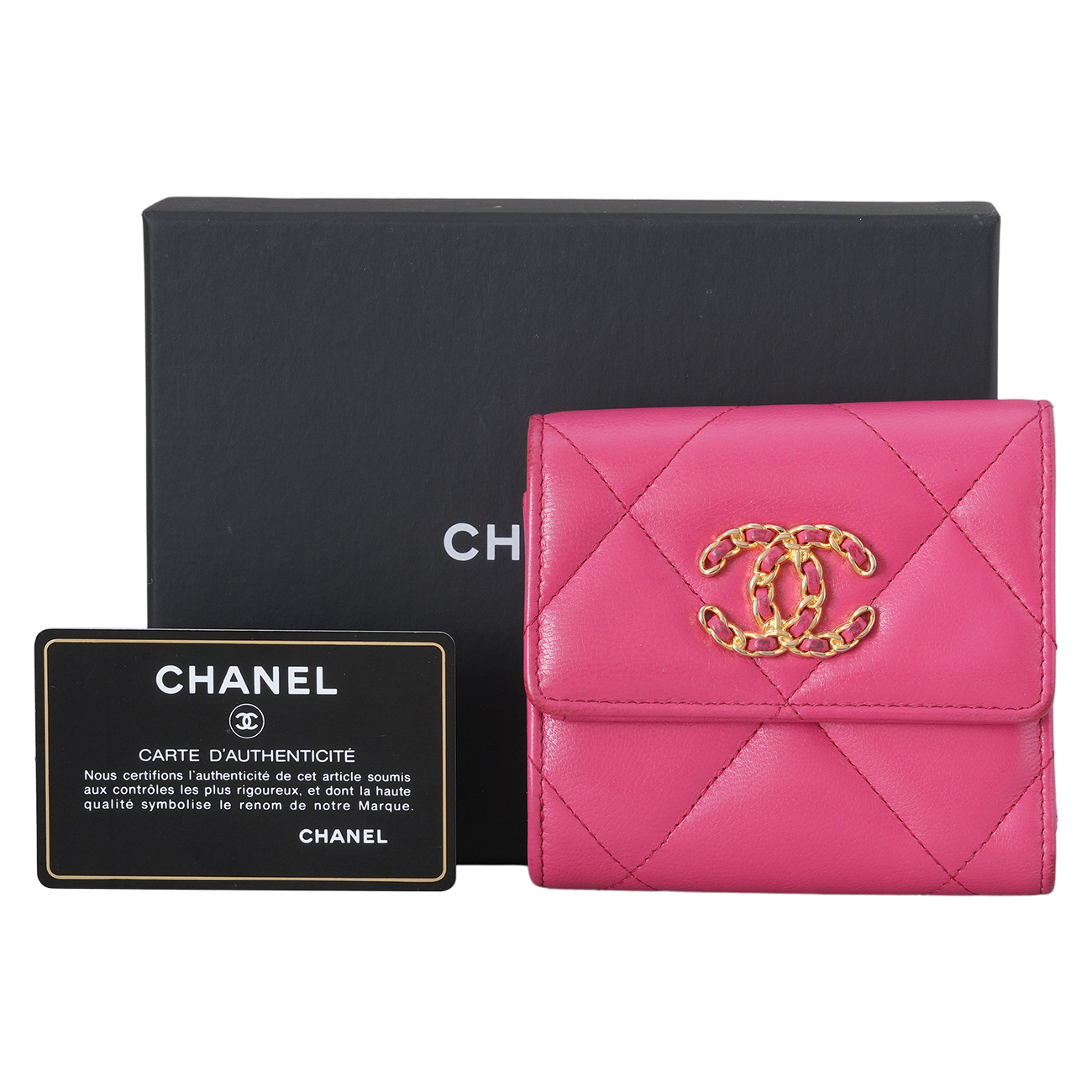 CHANEL(USED)샤넬 19 반지갑