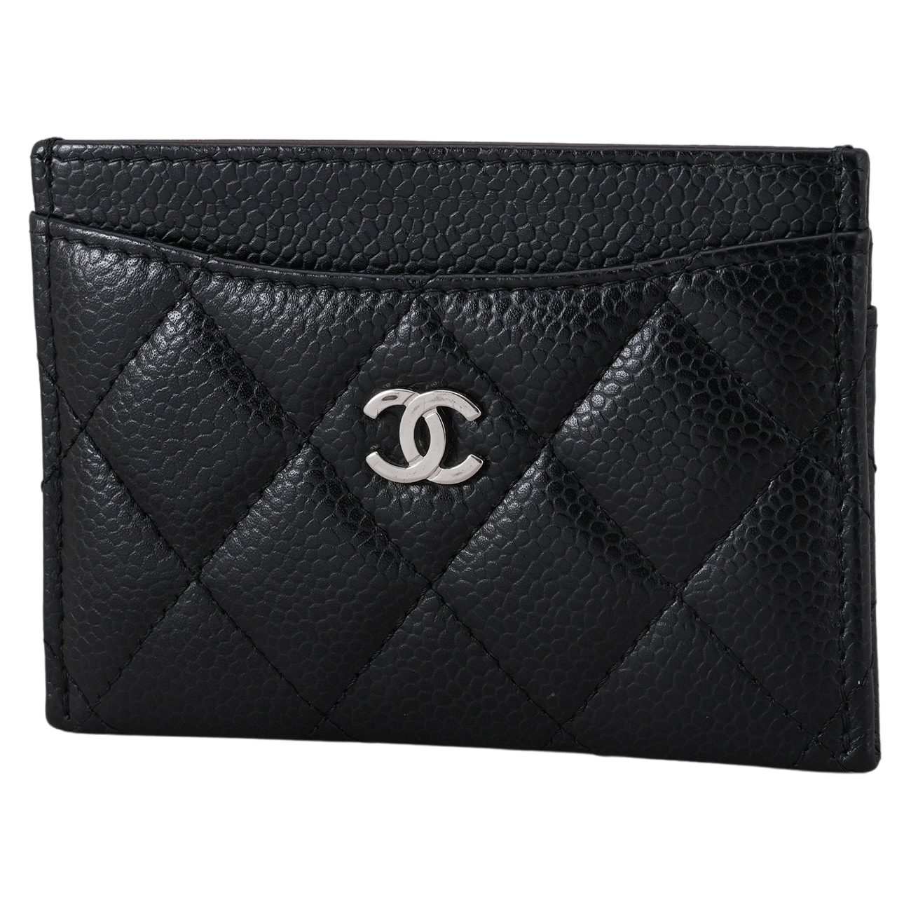 CHANEL(NEW)샤넬 캐비어 클래식 카드 홀더
