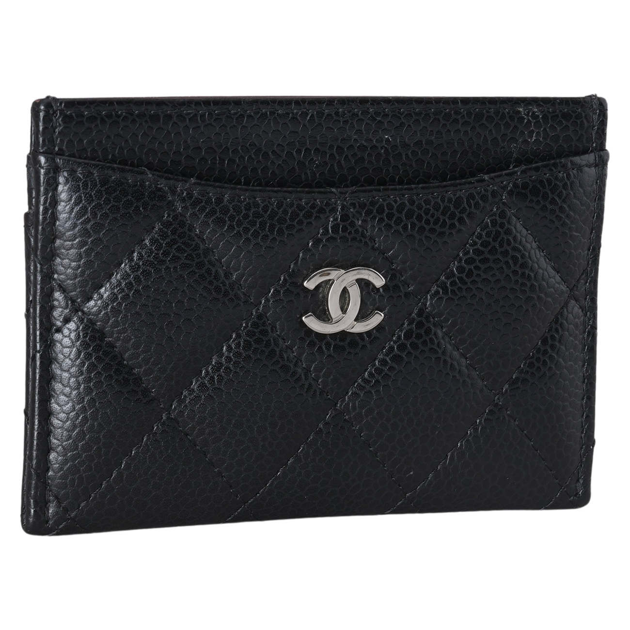 CHANEL(NEW)샤넬 캐비어 클래식 카드 홀더