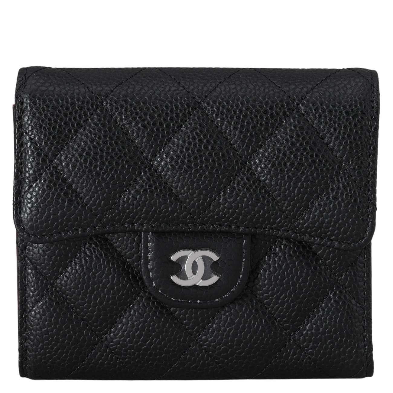CHANEL(USED)샤넬 캐비어 클래식 반지갑