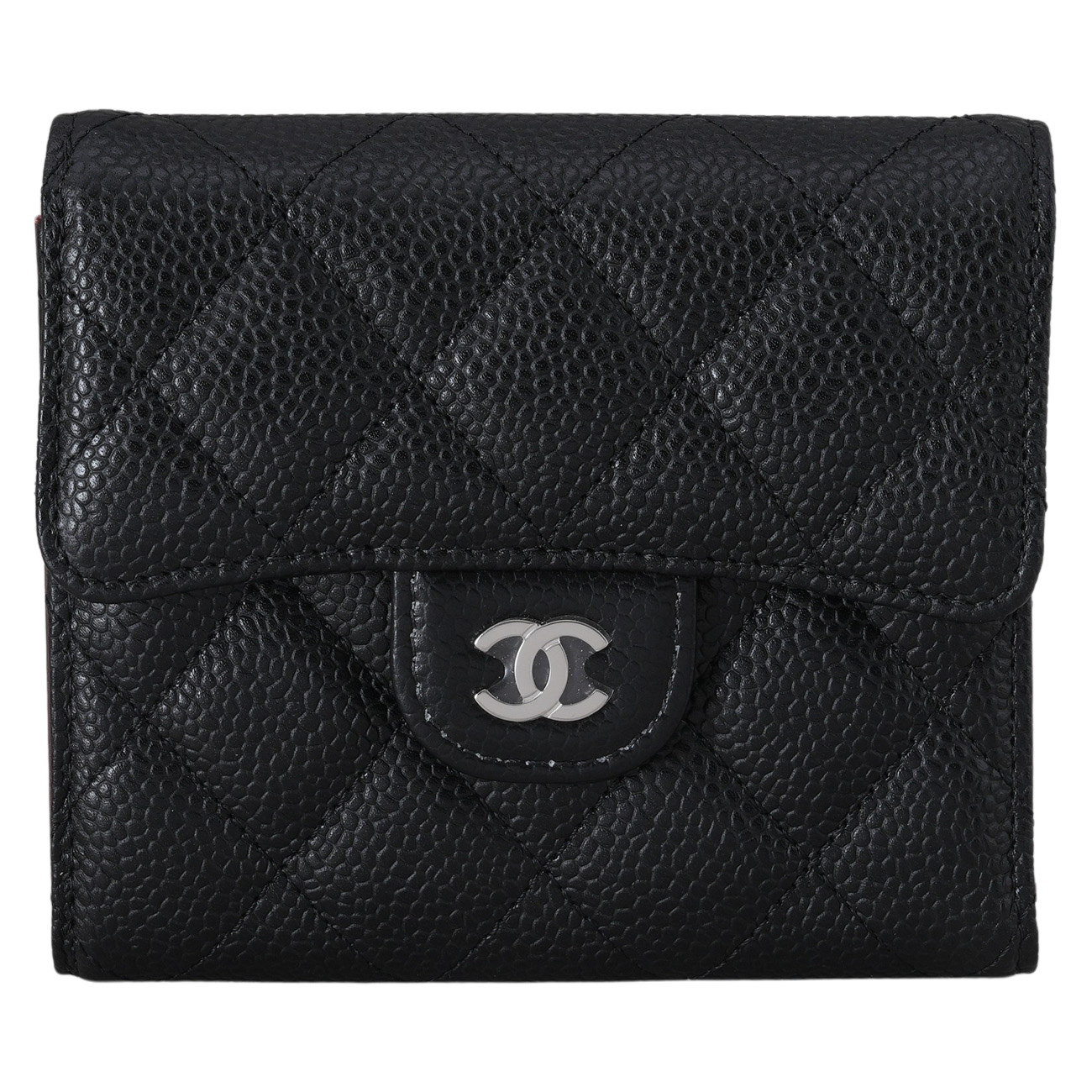 CHANEL(USED)샤넬 캐비어 클래식 반지갑