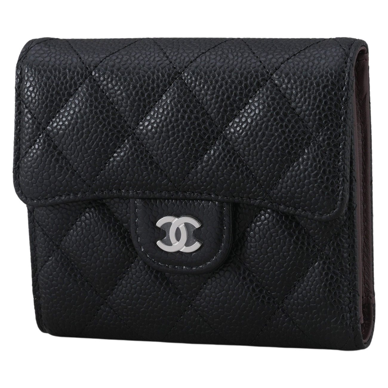 CHANEL(USED)샤넬 캐비어 클래식 반지갑