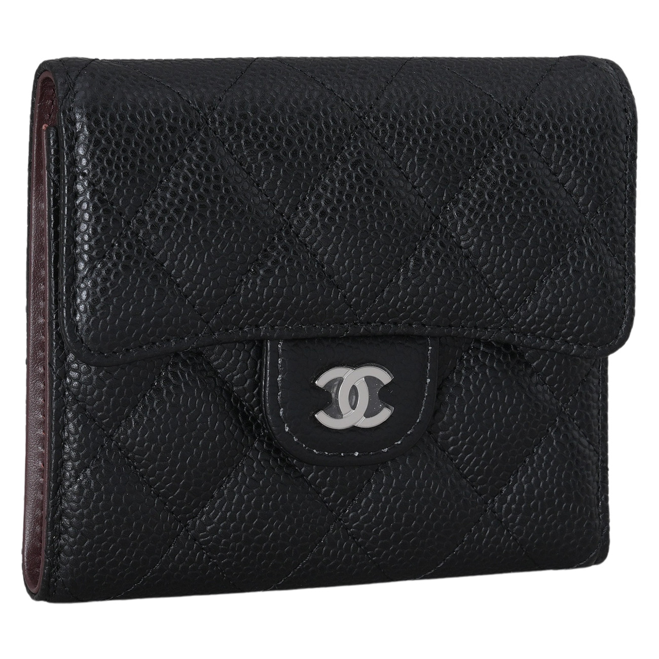 CHANEL(USED)샤넬 캐비어 클래식 반지갑