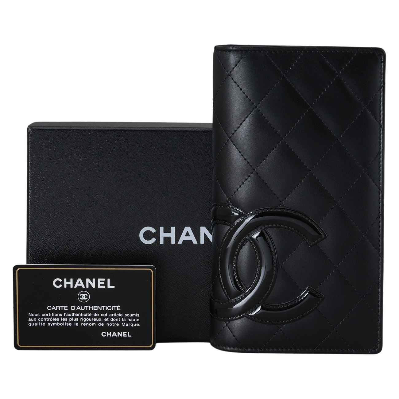 CHANEL(USED)샤넬 깜봉 장지갑