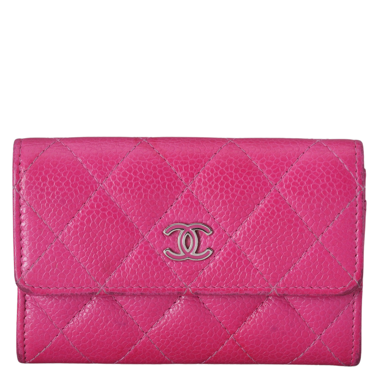 CHANEL(USED)샤넬 캐비어 클래식 카드지갑
