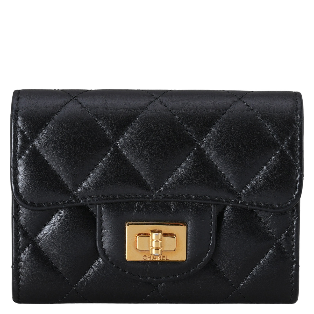 CHANEL(USED)샤넬 2.55 빈티지 플랩 카드지갑