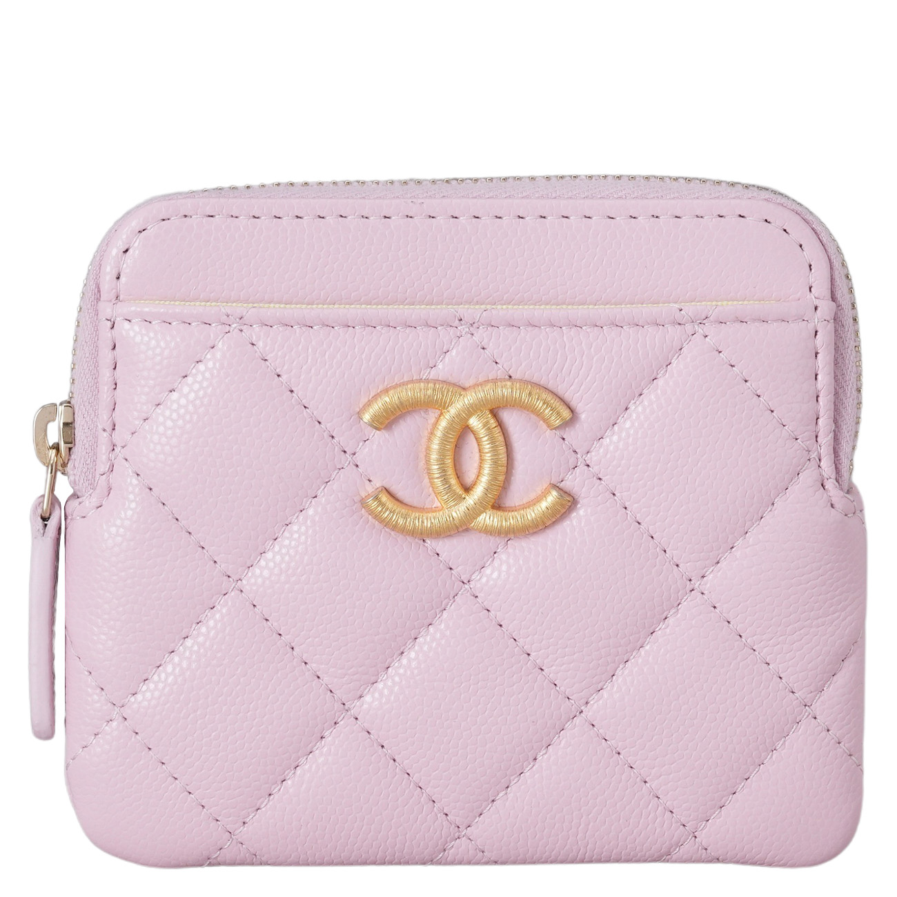 CHANEL(USED)샤넬 AP4477 시즌 캐비어 지퍼 지갑