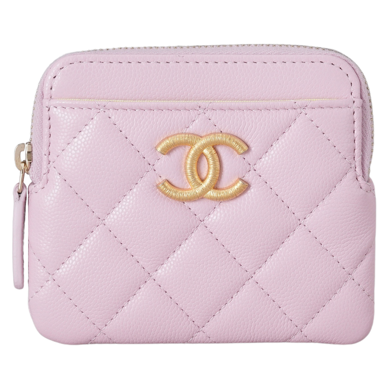 CHANEL(USED)샤넬 AP4477 시즌 캐비어 지퍼 지갑