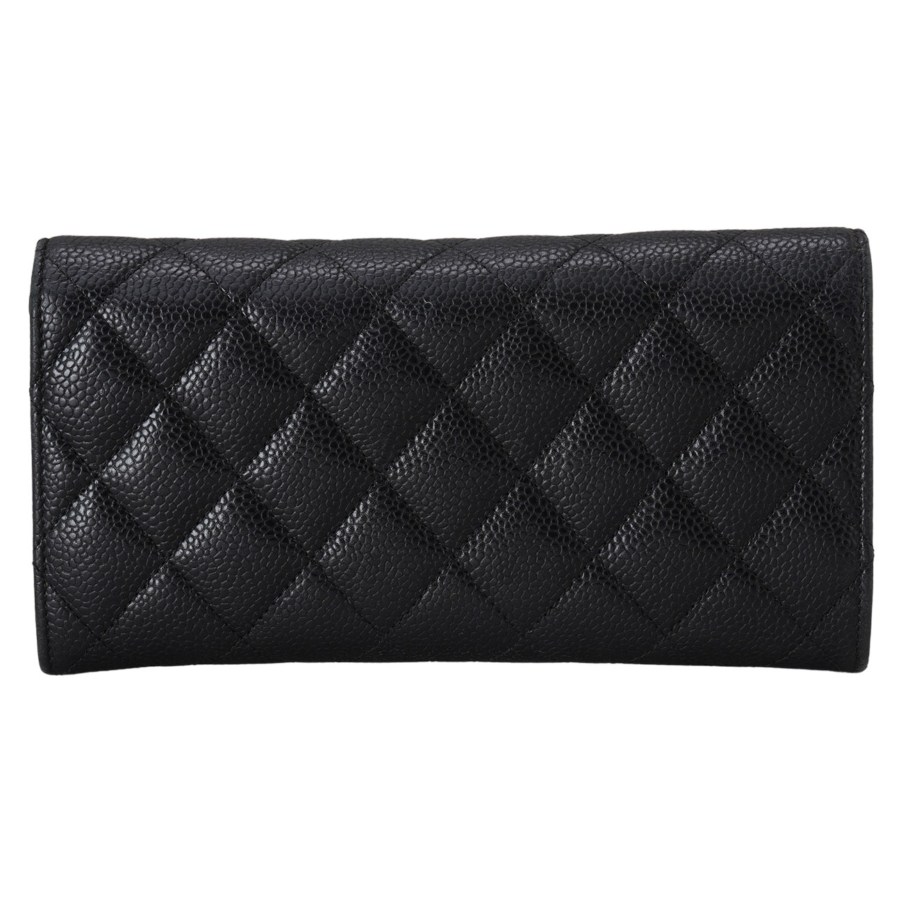 CHANEL(USED)샤넬 캐비어 플랩 장지갑