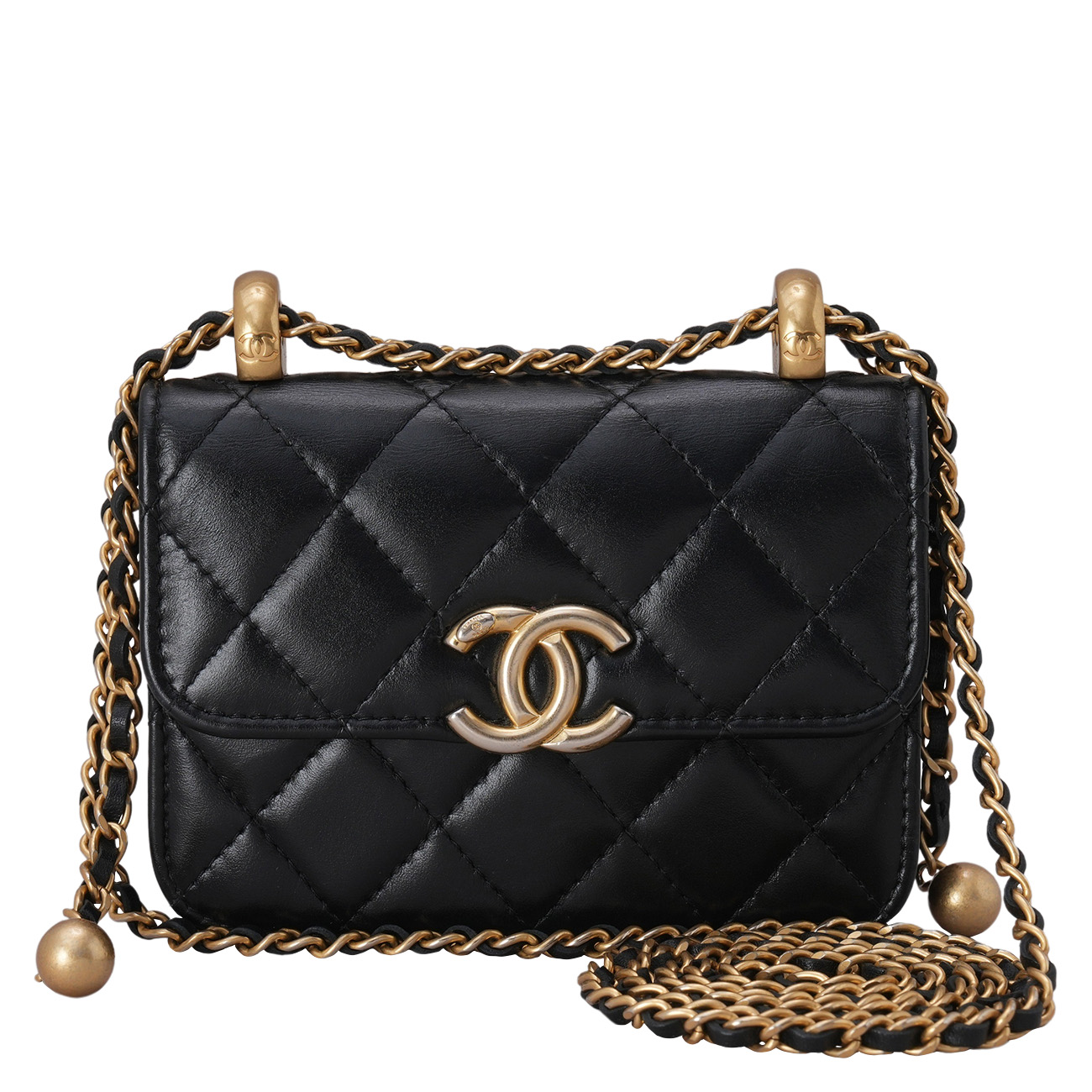CHANEL(USED)샤넬 시즌 체인 지갑
