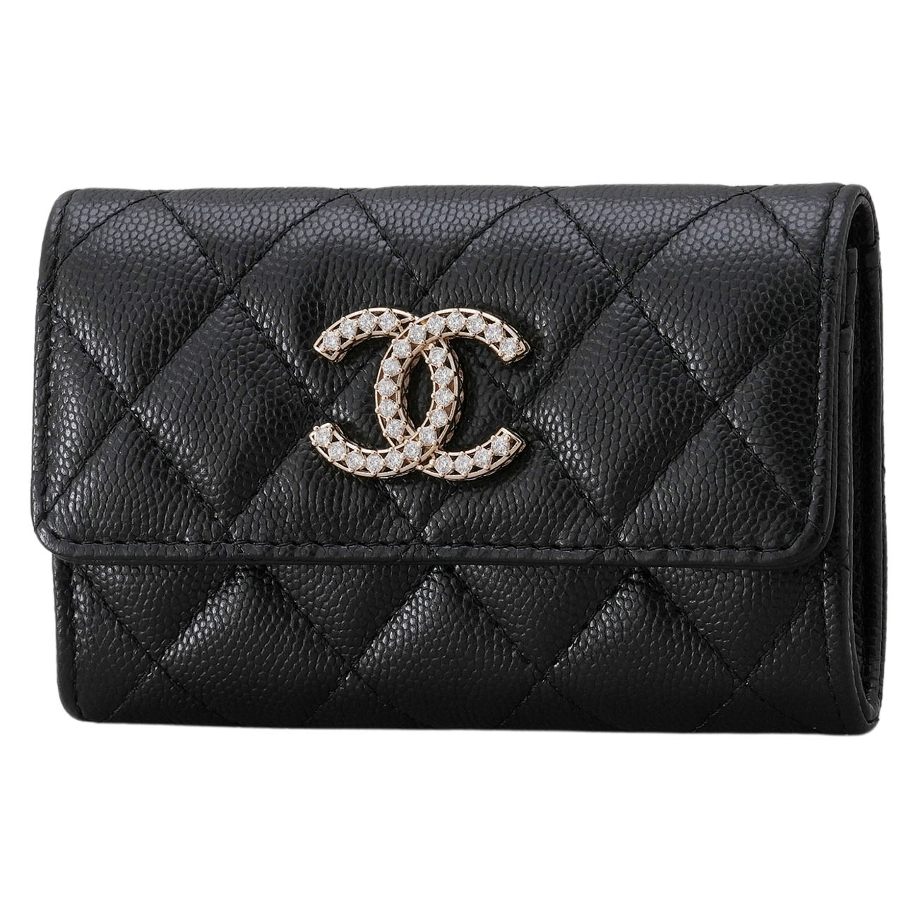 CHANEL(USED)샤넬 AP3400 시즌 플랩 카드지갑