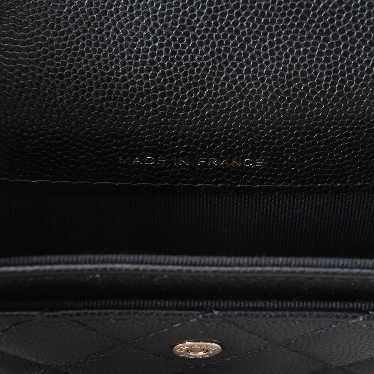 CHANEL(USED)샤넬 AP3400 시즌 플랩 카드지갑