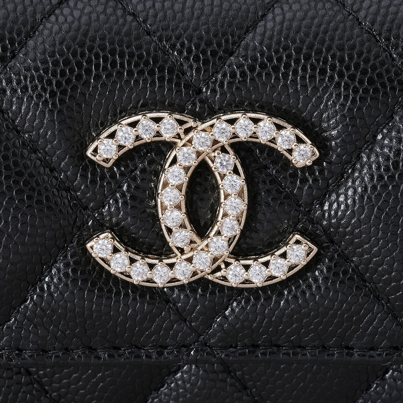 CHANEL(USED)샤넬 AP3400 시즌 플랩 카드지갑