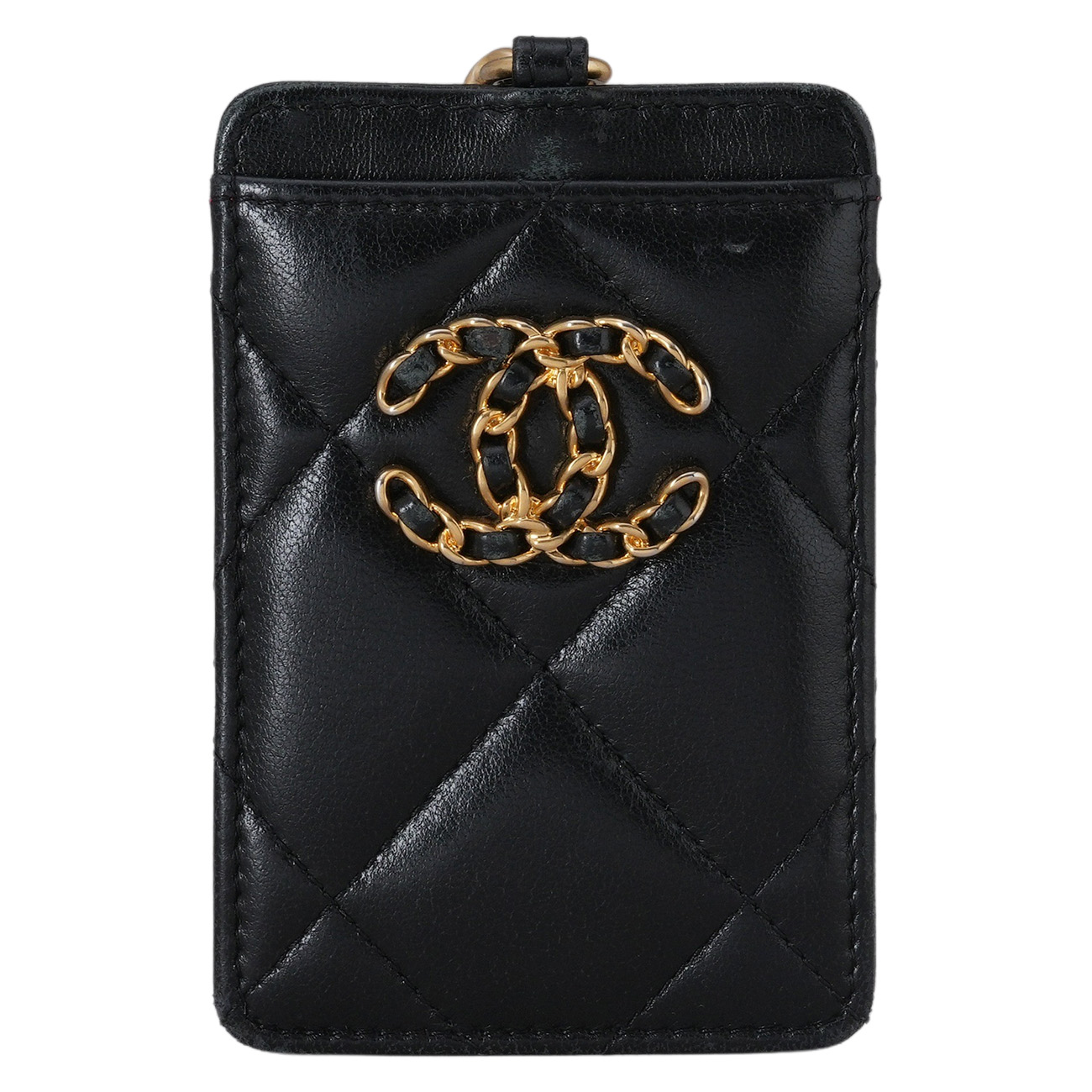 HERMES(USED)샤넬 19 목걸이 카드홀더