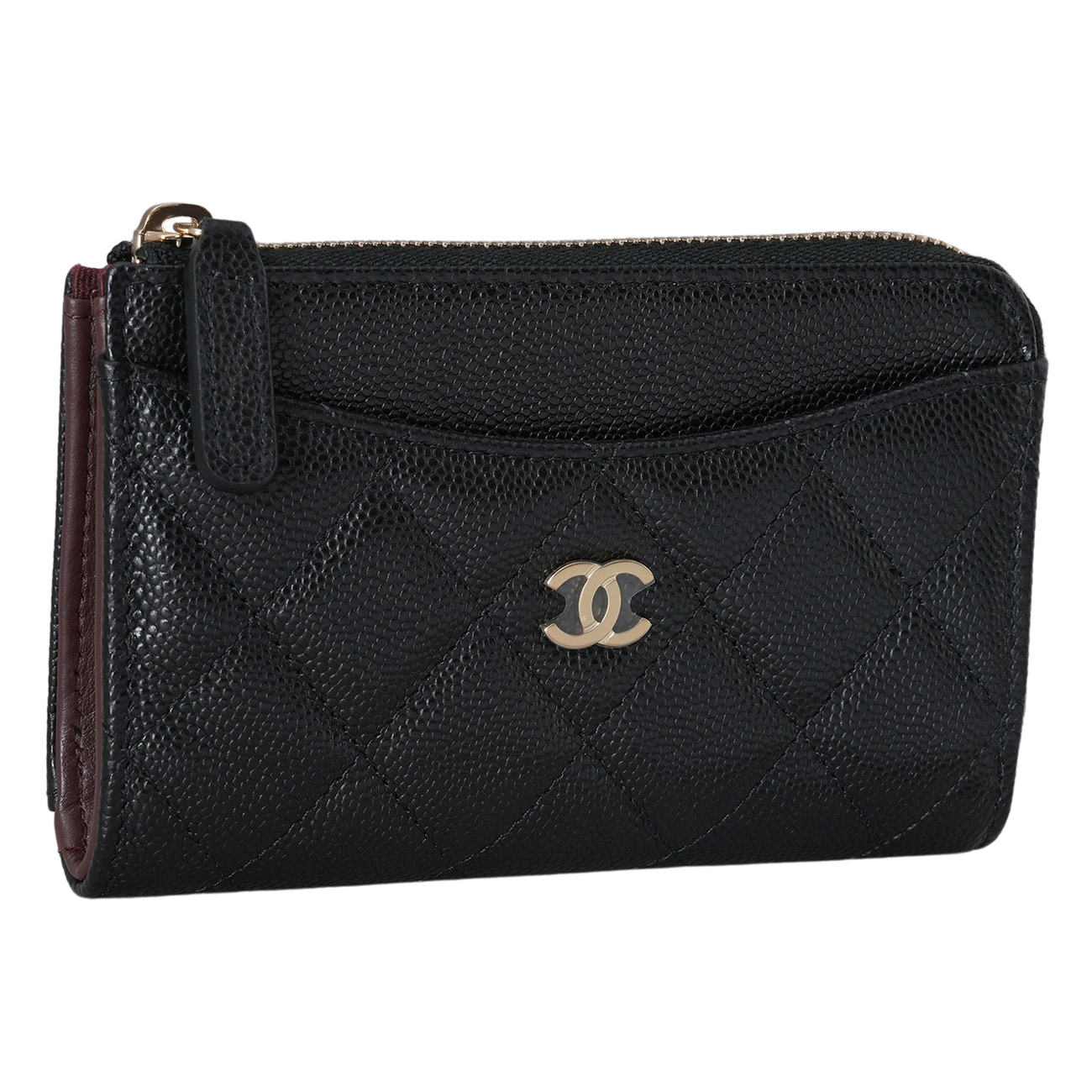 CHANEL(NEW)샤넬 AP3179 캐비어 지퍼 카드홀더 (새상품) NEW PRODUCT