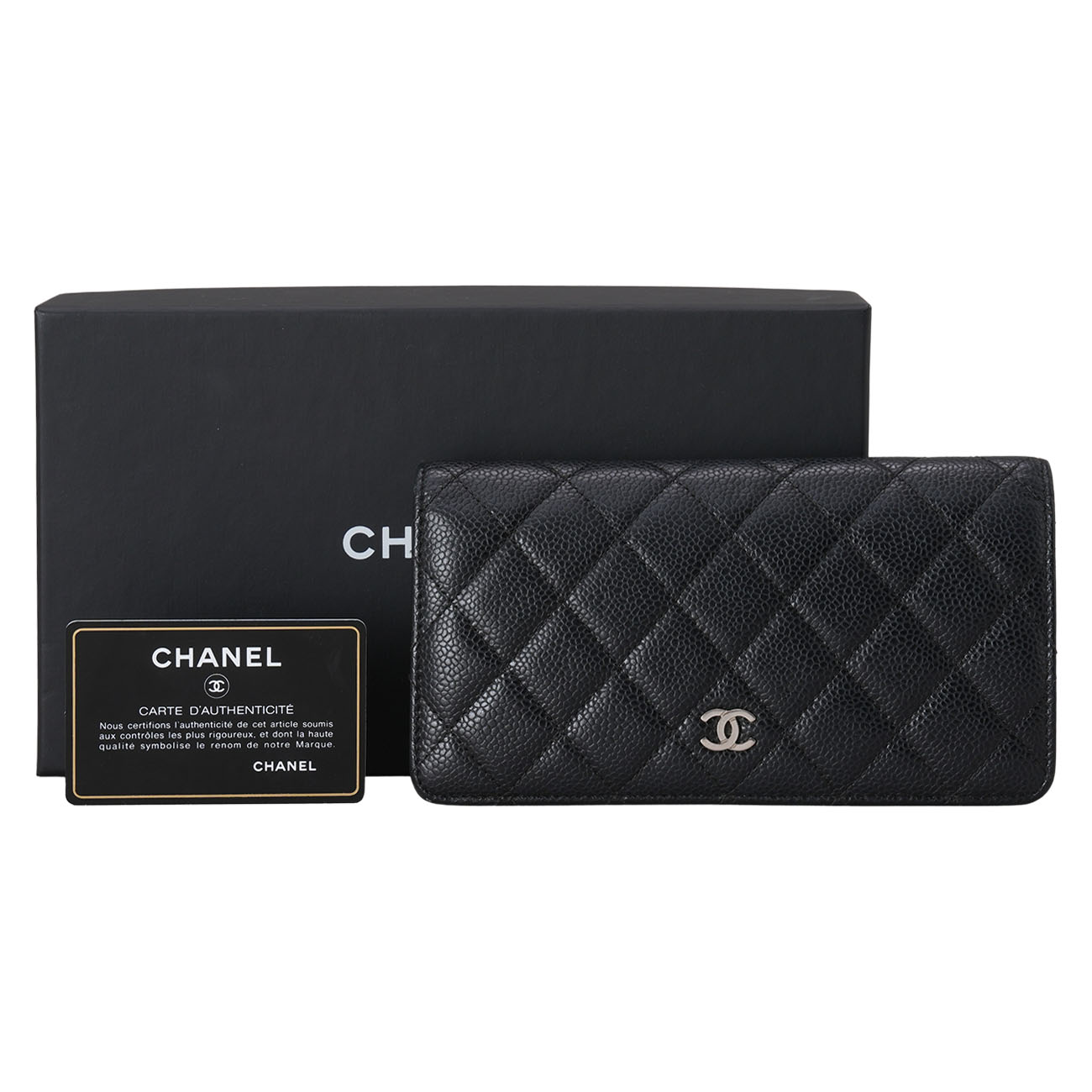 CHANEL(USED)샤넬 캐비어 클래식 장지갑