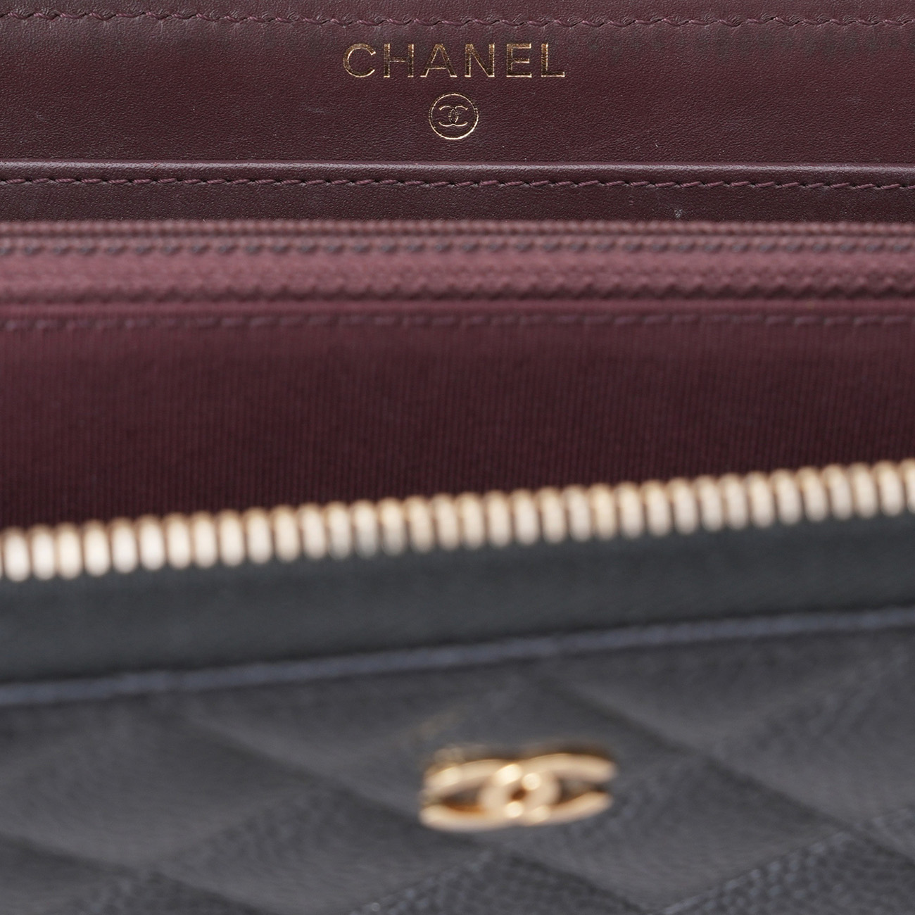 CHANEL(USED)샤넬 클래식 캐비어 장지갑