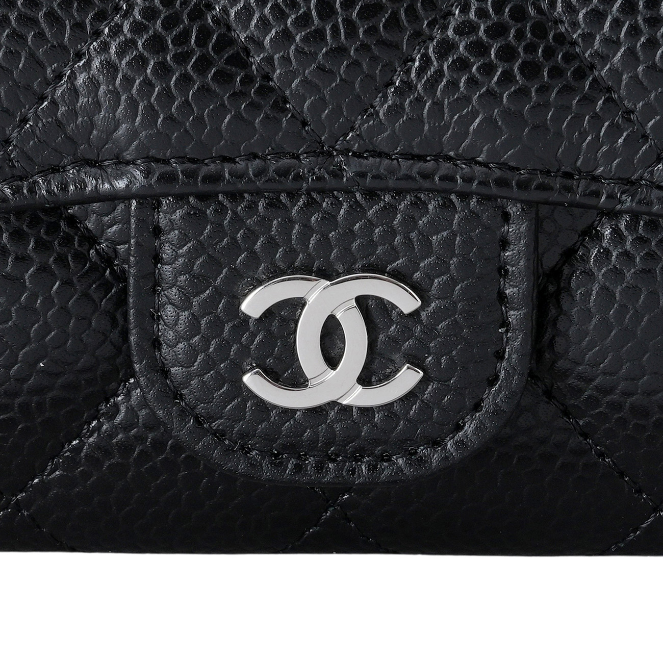 CHANEL(USED)샤넬 클래식 캐비어 카드지갑