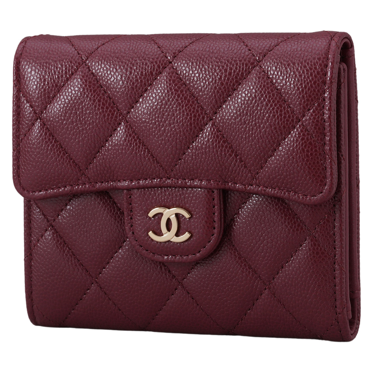 CHANEL(USED)샤넬 캐비어 클래식 반지갑