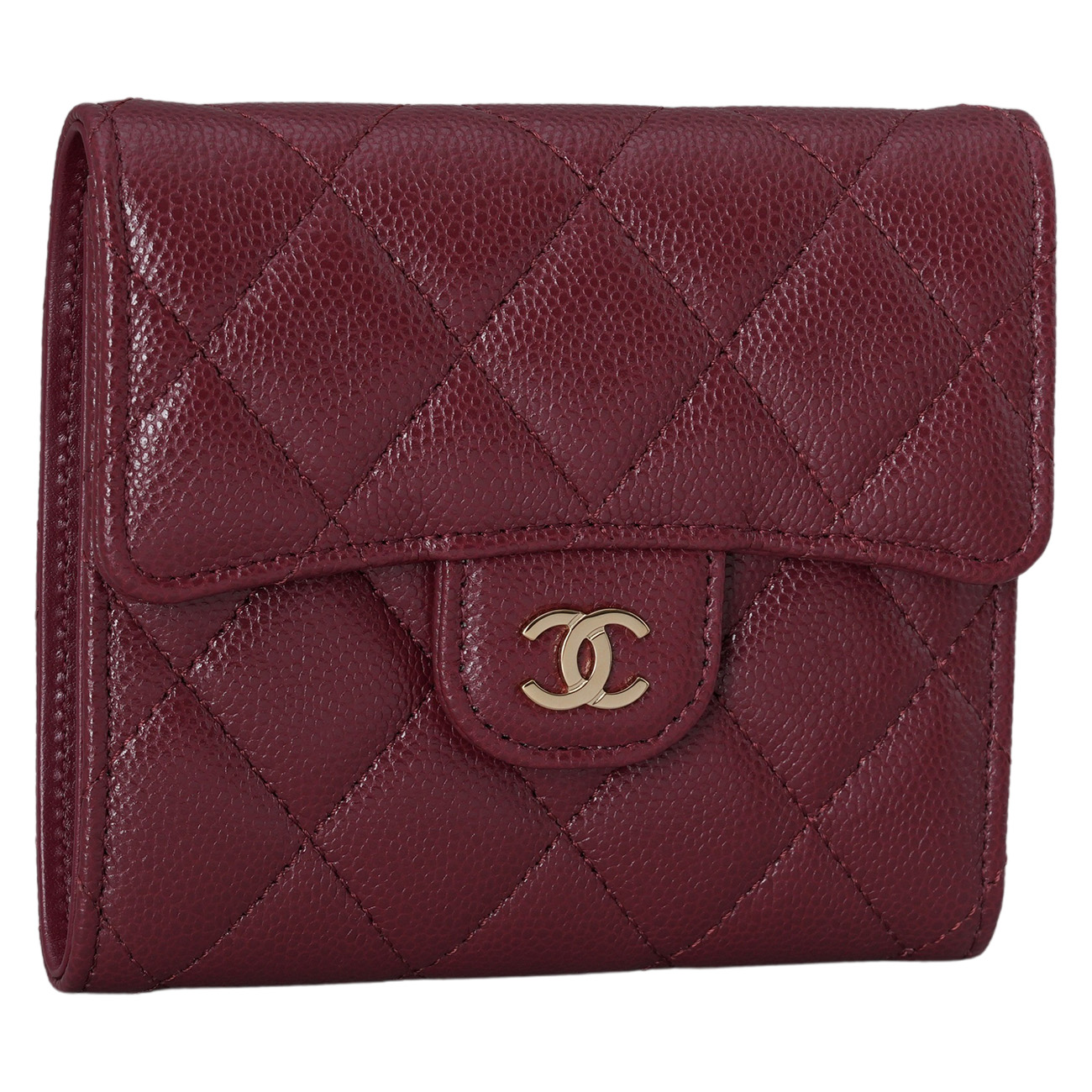 CHANEL(USED)샤넬 캐비어 클래식 반지갑