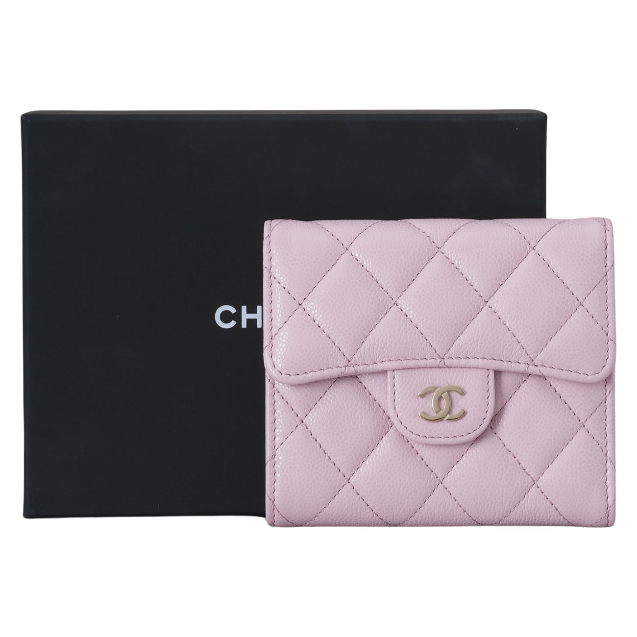 CHANEL(USED)샤넬 캐비어 클래식 반지갑