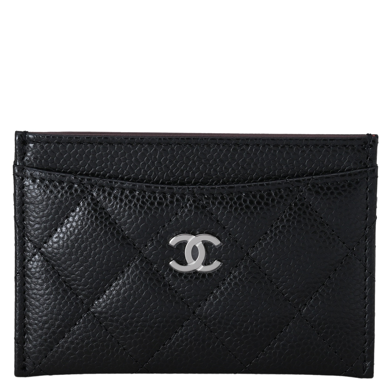 CHANEL(USED)샤넬 캐비어 클래식 카드홀더