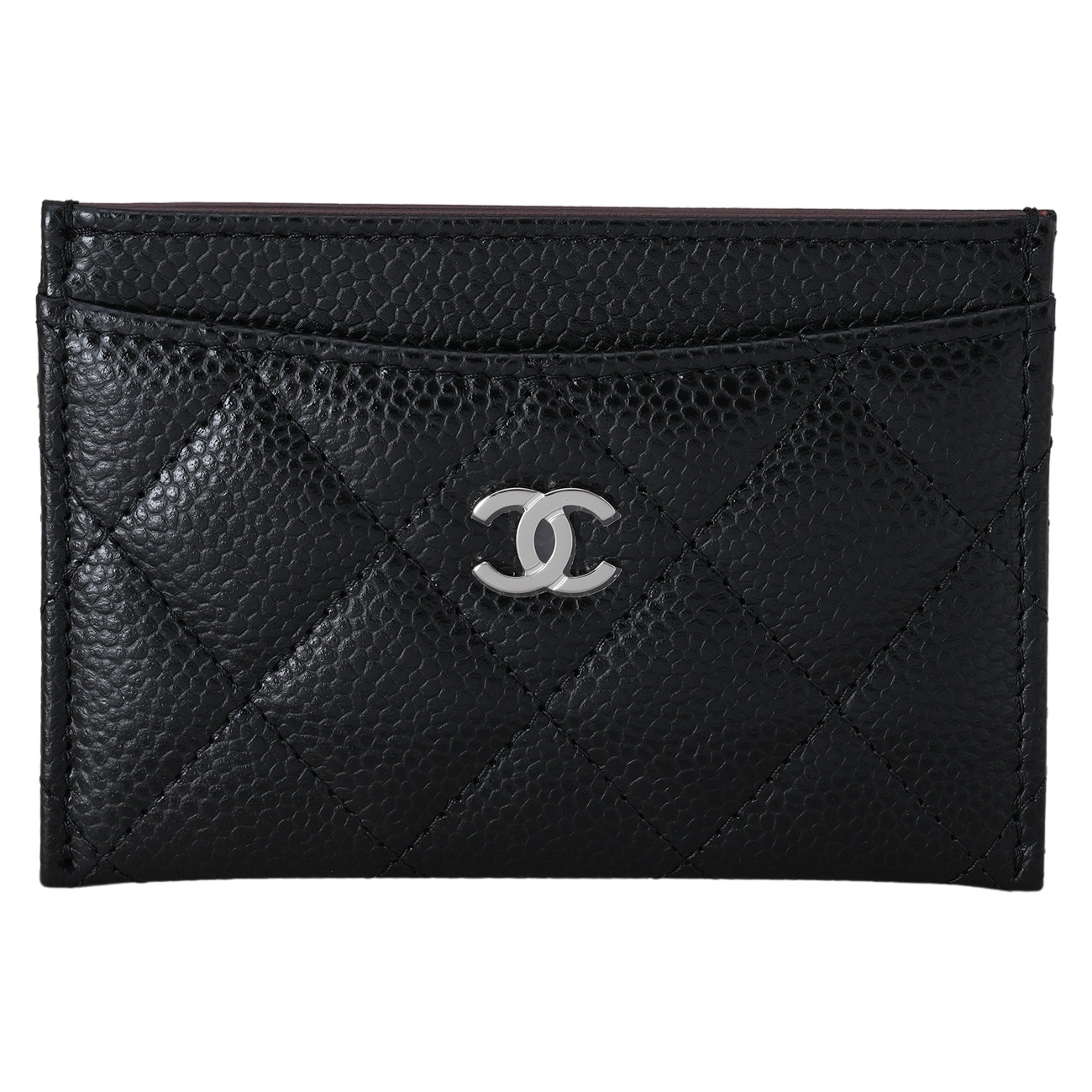 CHANEL(USED)샤넬 캐비어 클래식 카드홀더