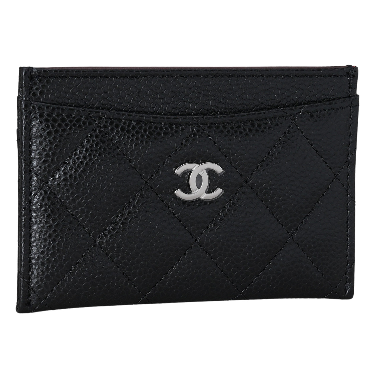CHANEL(USED)샤넬 캐비어 클래식 카드홀더
