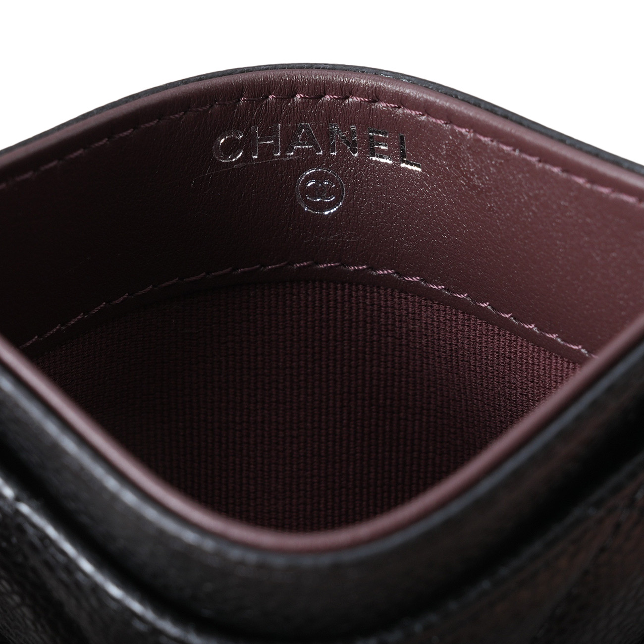 CHANEL(USED)샤넬 캐비어 클래식 카드홀더