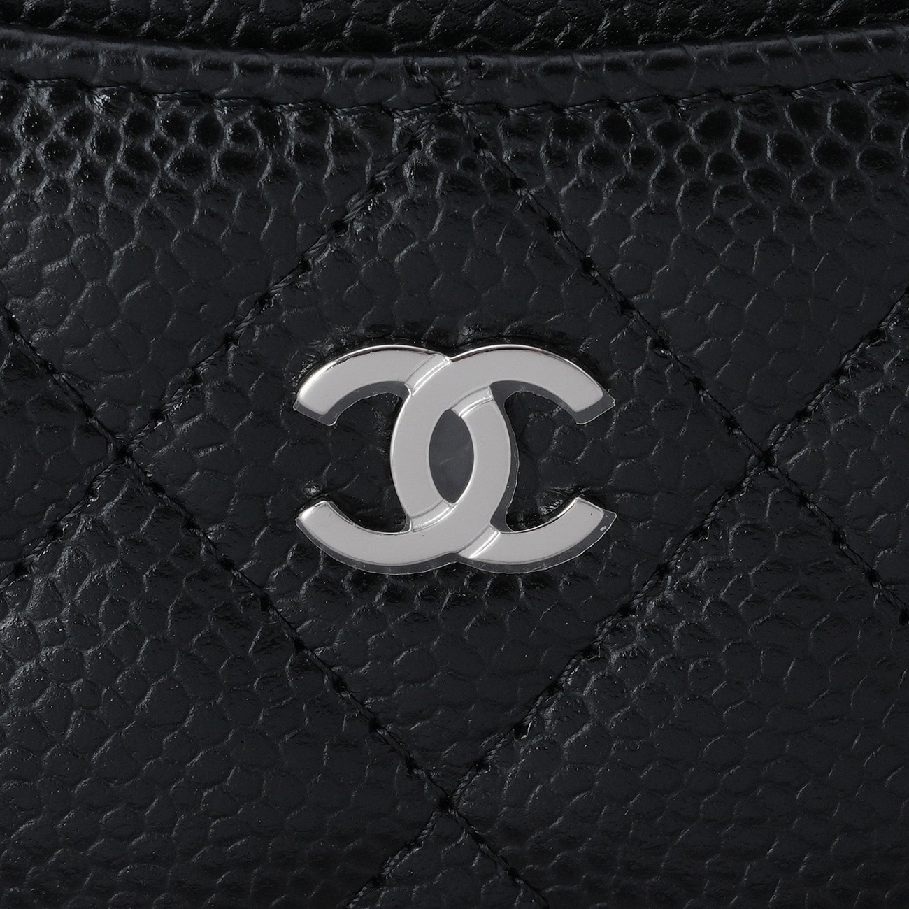 CHANEL(USED)샤넬 캐비어 클래식 카드홀더