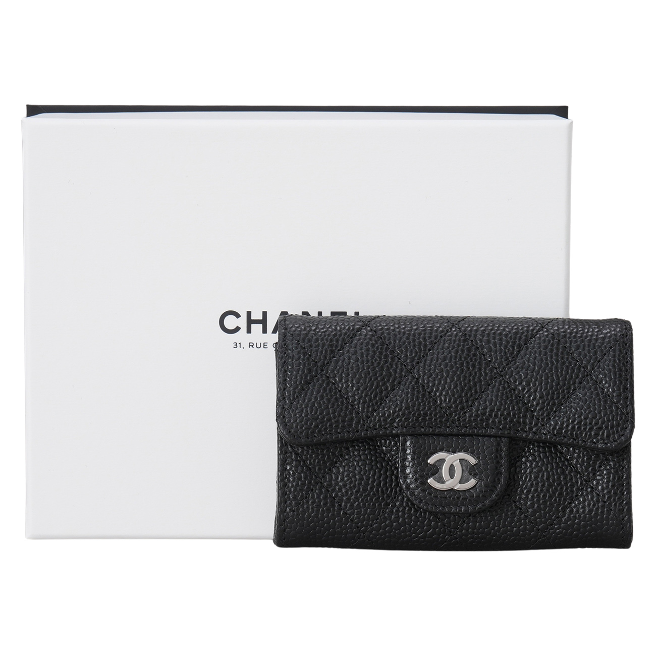 CHANEL(NEW)샤넬 캐비어 클래식 카드지갑 (새상품) NEW PRODUCT
