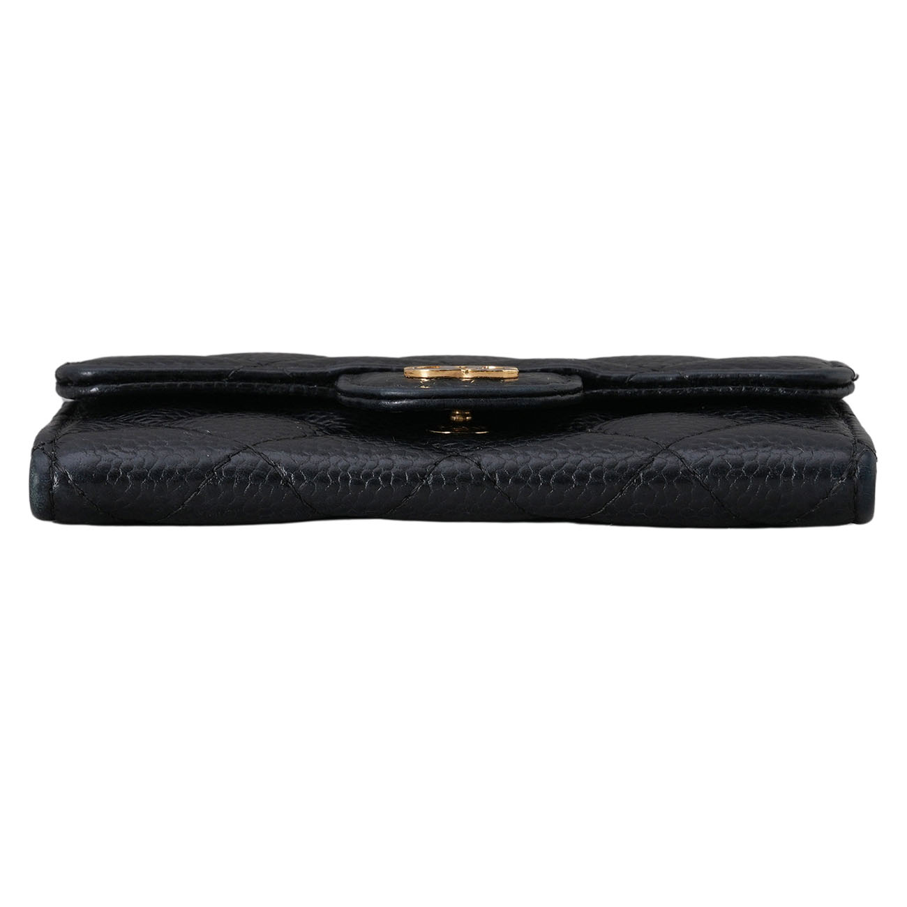 CHANEL(USED)샤넬 캐비어 클래식 카드지갑 블랙