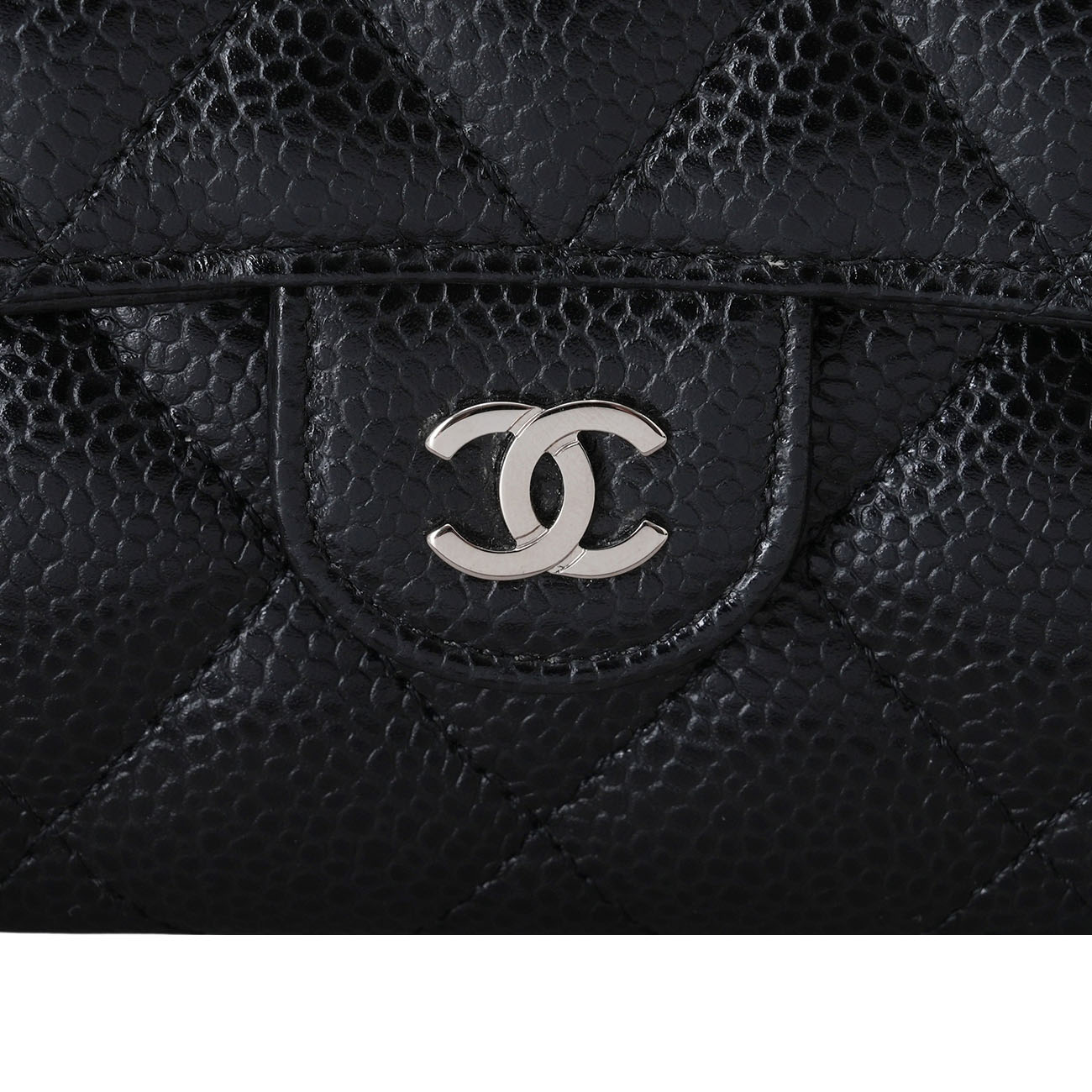 CHANEL(USED)샤넬 캐비어 클래식 장지갑