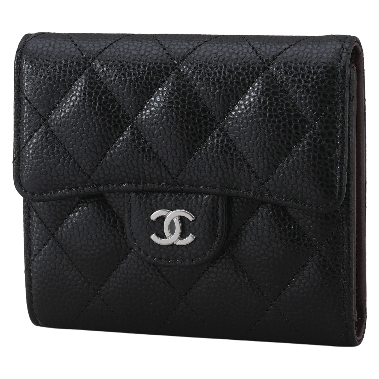 CHANEL(NEW)샤넬 캐비어 클래식 반지갑 (새상품)