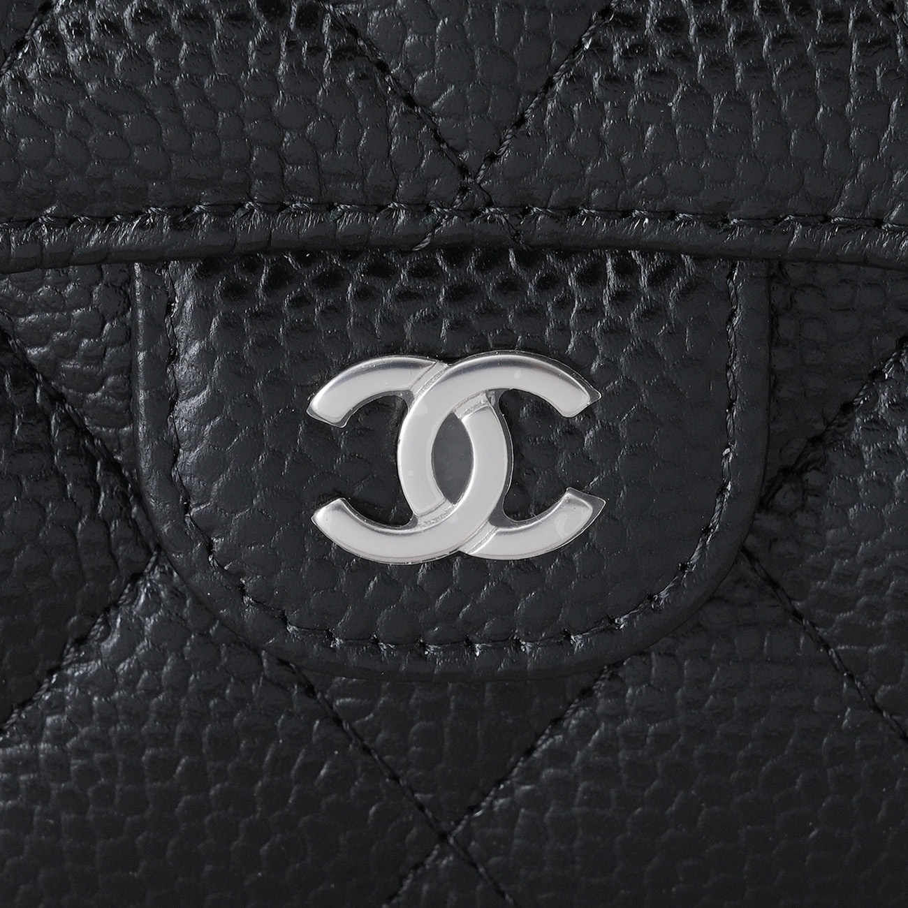 CHANEL(NEW)샤넬 캐비어 클래식 반지갑 (새상품)