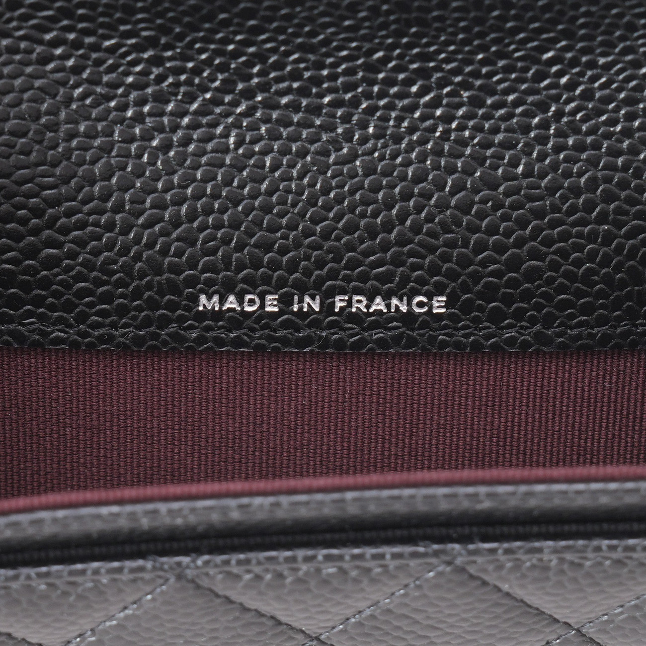 CHANEL(NEW)샤넬 캐비어 클래식 카드지갑 블랙은장