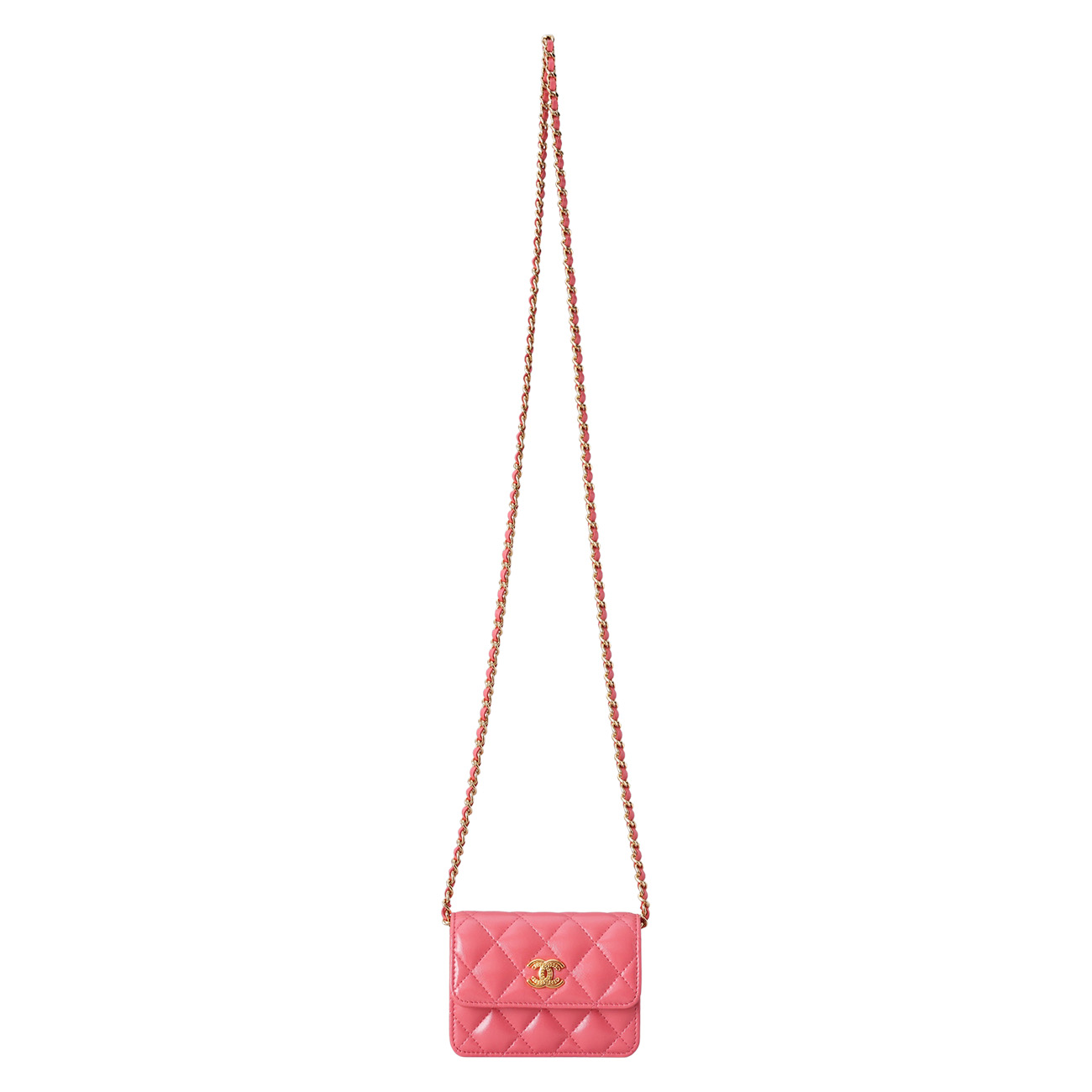 CHANEL(USED)샤넬 체인 카드지갑