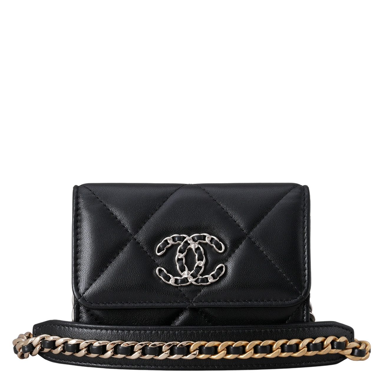 CHANEL(USED)샤넬 AP2522 19 체인 미니 카드지갑