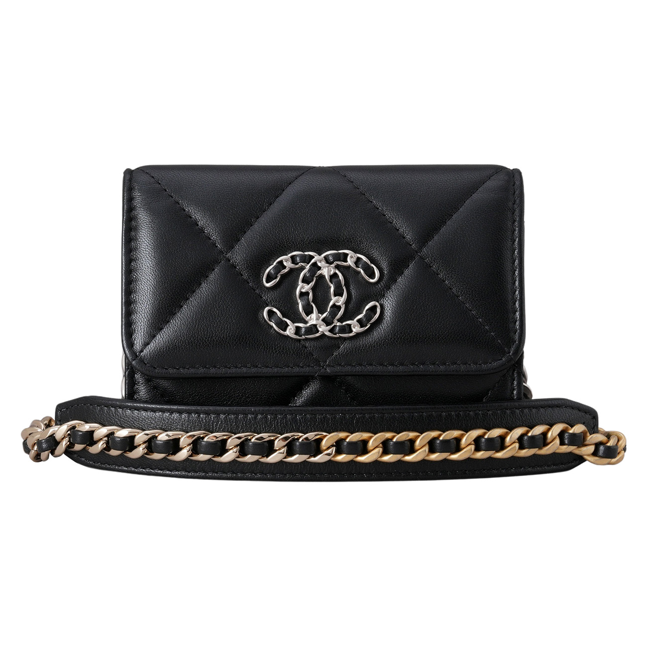 CHANEL(USED)샤넬 AP2522 19 체인 미니 카드지갑